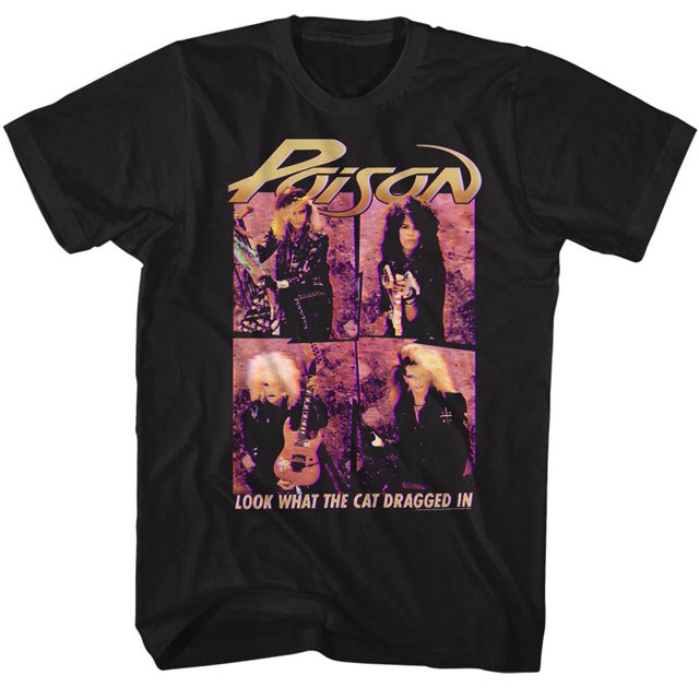 Poison Music 3Dcat Adult Short Sleeve T Shirt