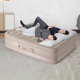 thumbnail image 3 of axGear Air Bed Mattress Queen Size Built-in Pump LED Inflatable with 2 Pillows, 3 of 9