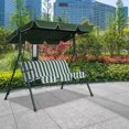 thumbnail image 4 of Costway Swing Top Cover Canopy Replacement Porch Patio Outdoor 77''x43'', 4 of 10