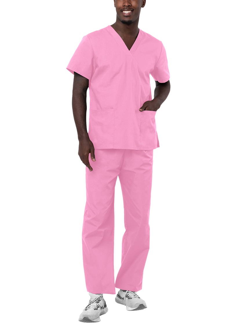 Adar Uniformes Médicaux Unisexes Universels - Ensemble de Sarrau Unisexe à Cordon