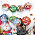 thumbnail image 3 of Set Of 5 Merry Christmas Round Balloons For Christmas Xmas Party Decoration Items Christmas New Year Party Props Favors Christmas Party Backdrop (Set Of 5), 3 of 4