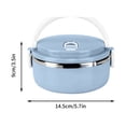 thumbnail image 2 of RKSTN Lunch Box Stainless Steel Lunch Box Fresh-Keeping Box Multi-Layer Plastic Student Insulation Lunch Box, 2 of 3