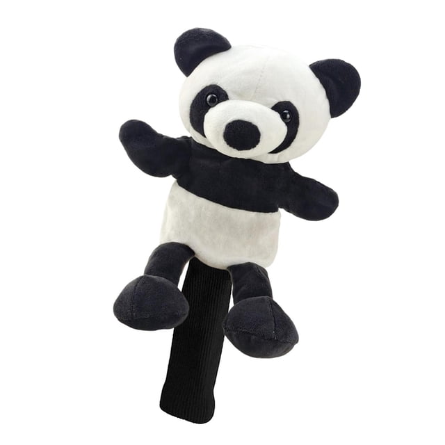 S SERENABLE Golf Club Headcover Wood Driver Head Cover Protector Sleeve Panda
