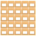 thumbnail image 4 of LEEYNEER 25 Pcs Catalog Transparent Kraft Paper Photo Envelopes Office 10x8cm Khaki, 4 of 8