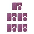 thumbnail image 3 of Baohd 3pieces Multi-functional Non-Slip Chenille Bath Rug Any Bathroom Eco-friendly PJ210906-A001 5Set, 3 of 6