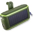 thumbnail image 4 of Jinsinto Solar Charger , Portable Emergency Hand Crank Solar Power Bank with 2 USB Ports Suitable LED Flashlight, 4 of 5