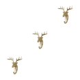 thumbnail image 4 of Wweixi Coat Hooks Easy To Install And Wide Application For Added In Daily Life golden (deer) 3Set, 4 of 6