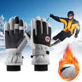 thumbnail image 1 of Winter Gloves Women Men Ski Gloves Thermal Warm Windproof Rainproof Cold Proof Ski Riding Warm Gloves Perfect for Cycling Running Hiking Freezer Work and Daily Activities, 1 of 4