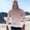 #055-Wine, variant on Handshe Summer Print Lightweight Breathable Hooded Sun Jacket, UPF 50+ UV Protection Long Sleeve Skin Coat for Outdoor Hiking and Daily Sunscreen,Plus Size