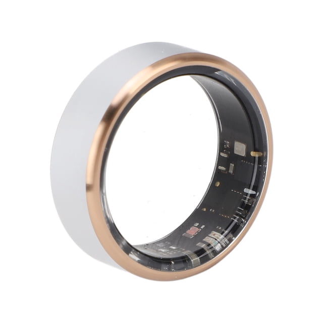 Smart Ring, Health Fitness Tracker Ring to Monitor Fitness Pedometer Sleep Tracking APP, for Photo, 5ATM Waterproof Wearable Health Ring for Men Women, 5 Days