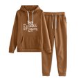 thumbnail image 1 of Birdeem Ensemble Décontracté pour Femmes Sweat à Capuche à Cordon Manches Longues et Pantalon Long, 1 of 1