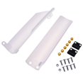 thumbnail image 2 of DYNWAVECA 2Pcs Motorcycle Bike Front Fork Guard Universal Shock Absorber Slider Protective Cover For 140cc 160cc Grubenrad PB1158 Plastic Guards , White, 2 of 3