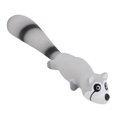 thumbnail image 2 of Dog Chewing Toy Latex Squeaky Bite Resistant Interactive Animal Shape Puppy Biting Toy Black White, 2 of 14