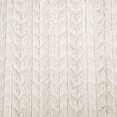 thumbnail image 2 of Faux Fur Throw Off White, 2 of 3