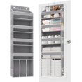 thumbnail image 1 of PC Over the Door Diaper Organizer with Large Capacity Caddy Bins & Mesh Side Pockets Baby Stuff Hanging Caddy Storage and Newborn Essentials Closet Organizer for Nursery B, 1 of 8