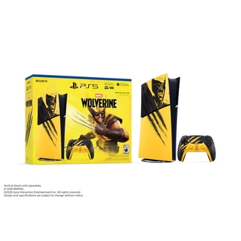 PlayStation®5 Digital Edition – Marvel’s Wolverine Battle Yellow Limited Edition Bundle