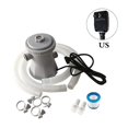 thumbnail image 4 of Cartridge Pool Filters Pump Electric Filter Pump Set 300 Gallon Removable Filter Element Circulating Pump Kits Above Ground for Swimming Pool, 4 of 8