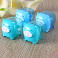 thumbnail image 2 of 5 Pcs Taille-Crayon en Plastique en Forme de Cochon pour Enfants Usage Scolaire à Main, 2 of 8