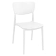 thumbnail image 1 of Compamia Monna Indoor Outdoor Dining Chair in White, 1 of 8