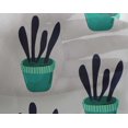 thumbnail image 5 of oneOone Coton Bio Voile Feuilles & Imprimé Floral BTY 42 Pouces de Large, 5 of 5