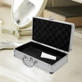 thumbnail image 3 of IFANLANDOR Aluminum Tool Box 2pcs Hard Case with Foam Insert Portable Toolbox Carrying Case Multifunctional Container 13.7x6.4x3.9 Inch, 3 of 8