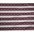 thumbnail image 4 of oneOone Polyester Lycra Maroon Fabric Diamond Geometric Sewing Craft Projects Fabric Prints By Yard 56 Inch Wide, 4 of 4