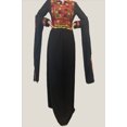 thumbnail image 1 of Jamila Colorful Tatreez Embroidered Palestinian Thobe Dress, 1 of 1