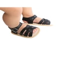 thumbnail image 2 of Baby Sandals Summer Baby Girls Solid Color Soft Sole Shoes, 2 of 6
