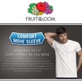 thumbnail image 3 of Fruit Of The Loom T-Shirt à Manches Courtes pour Homme, Col Ras du Cou, Lot de 6, TG, Assorti, 3 of 5