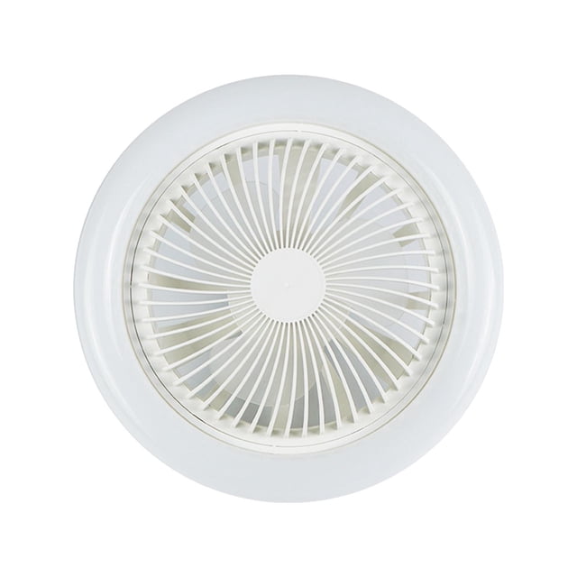 TISHITA Ceiling Fan with Light Adjustable LED Lights E27 Light Holder Ceiling Fan Lights White 30W