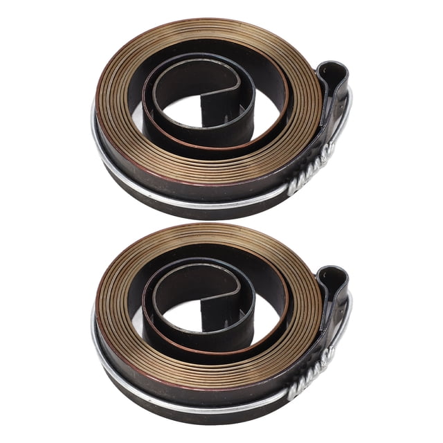 2 Pcs Ressort de Presse pour Perceuse en Acier Chromé, Ressort Bobine Universel de Retour d'Alimentation pour Plumes pour Machine de Perçage et de Fraisage
