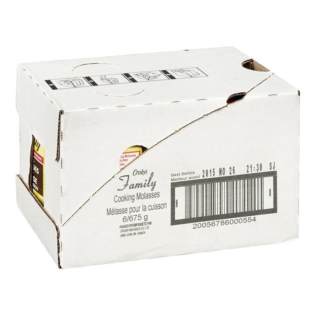 Mélasse Crosbys Family / 675 G/unité, 6 Unités/caisse