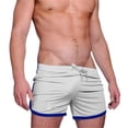 thumbnail image 1 of Yuyuzo Mens Running Shorts Mesh Athletic Gym Workout Quick Drying Lightweight Sports Breathable Shorts, 1 of 3