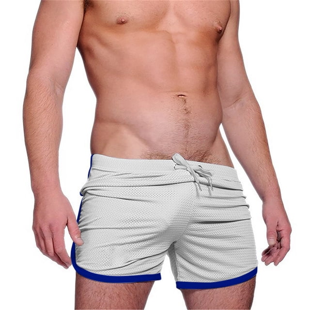 Yuyuzo Mens Running Shorts Mesh Athletic Gym Workout Quick Drying Lightweight Sports Breathable Shorts