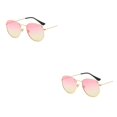 thumbnail image 4 of relayinert Fashionable Polarized Lens Small Square For Trendy Style Materials gold pink yellow C15 2Set, 4 of 6