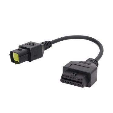 Câble de Diagnostic OB, Câble de Scanner OBD2 6 Broches Adaptateur de Diagnostic OB Installation Facile