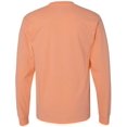 thumbnail image 3 of Hanes Beefy-T Men`s Long-Sleeve T-Shirt, L, Candy Orange, 3 of 3