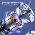 thumbnail image 4 of TopLLC With Night Light USB Desk Fan, Mini Fan Portable, 3Speeds Desktop Table Fan, Plug In Power Fan, Rotation Strong Wind, Quiet Personal Small Fan For Home Desktop on Clearance, 4 of 8