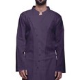 thumbnail image 3 of Atasi Solid Long SleeveKurtaFor Men Mandarin Collar Ethnic LongKurtaFor Boys, 3 of 5