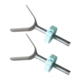 thumbnail image 1 of Siruishop 2 Pieces Baby Gate Banister Adapters Parts Gate Spindle Rods for Home Indoor Blue, 1 of 8