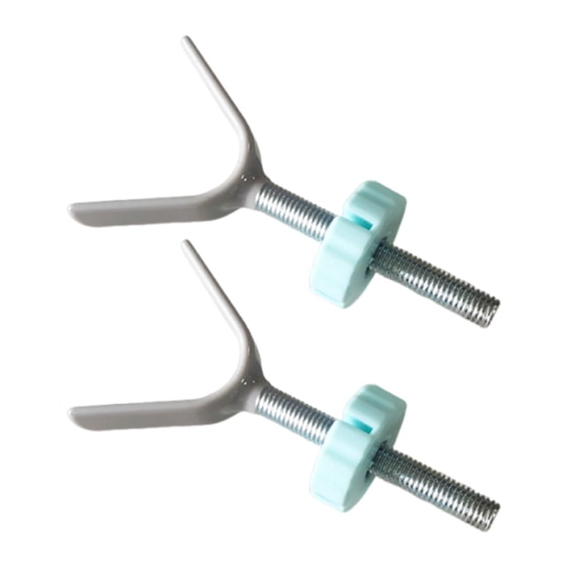 Siruishop 2 Pieces Baby Gate Banister Adapters Parts Gate Spindle Rods for Home Indoor Blue