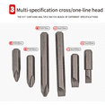 thumbnail image 3 of 7-Piece Impact Screwdriver Set Impact Screwdriver Impact Screwdriver Stubborn Rust Dead Screwdriver Percussion Batch, 3 of 5