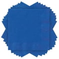 thumbnail image 2 of Serviettes de table bleu électrique, 65 ct, 2 of 5