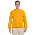 thumbnail image 2 of Jerzees Adult NuBlend Crew Neck Sweatshirt, 4X, Gold, 2 of 6