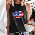 thumbnail image 1 of EQWLJWE Femmes Sans Manches Tops Débardeur d'Été pour Femmes Sans Manches Été Sexy Casual Tops Régulier Col Rond Impression Gilet Sans Manches Tops, 1 of 5