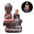 thumbnail image 1 of Backflow Incense Holder,Monk Backflow Incense Burner Waterfall Incense Holder Monk Incense Holder Top Tier Quality, 1 of 12
