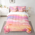 thumbnail image 2 of YST Tropical Beach Comforter Set, Marine Themed, 7-Piece, Twin Size, 2 of 6
