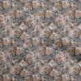 thumbnail image 1 of Tissu de Coton Cambric Brun Abstrait Robe Florale Tissu Tissu Imprimé par la Cour 42 Pouces Large-4rc, 1 of 5