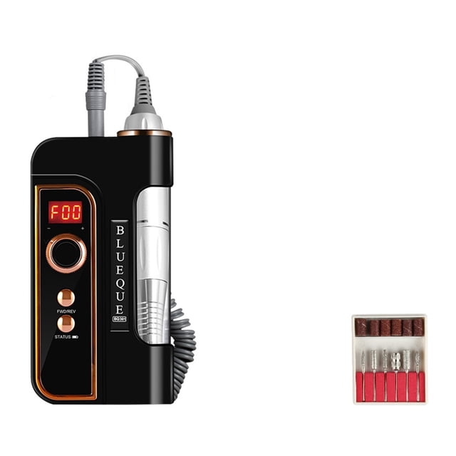 35000RPM Portable Electric Nail Polisher, Rechargeable Mini Nail Polisher, Nail Removal Manicure Machine ,Easy to Use