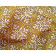 thumbnail image 5 of oneOone Silk Tabby Yellow Fabric Block Sewing Craft Projects Fabric Prints By Yard 42 Inch Wide, 5 of 5